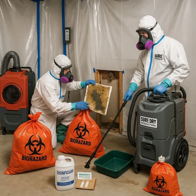 Contaminated Water Handling Protocols process in Tuscumbia, MO