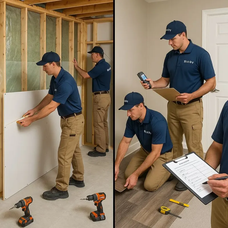 Repairs and Reconstruction process in Tuscumbia, MO